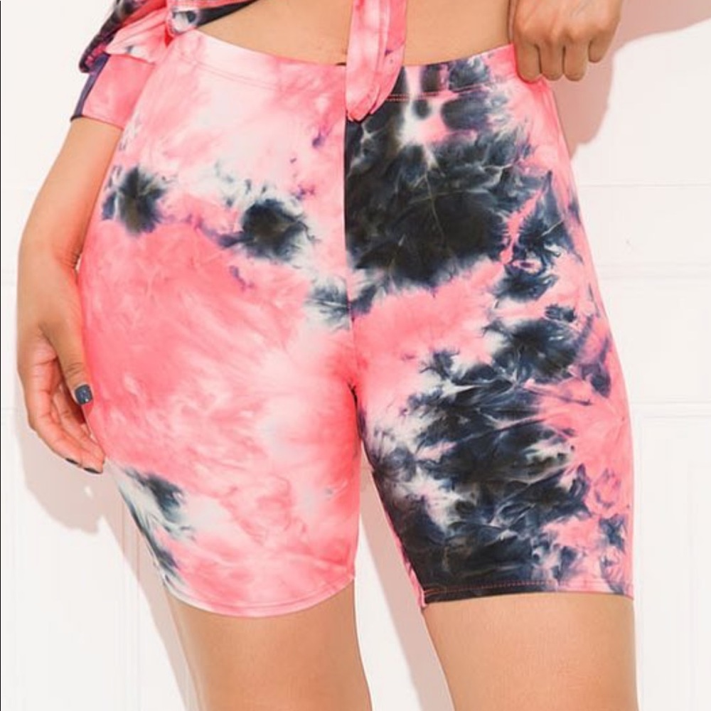 Super fun TIE DYE Biker shorts